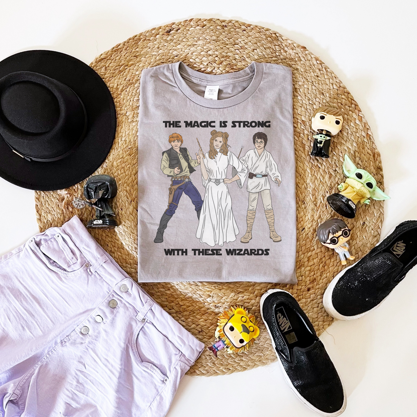 The force is strong with these wizards Unisex Tee